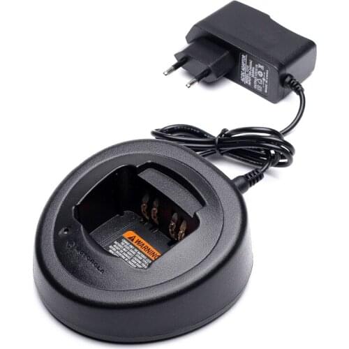 OPPXUN Desktop Base Tray Charger for Motorola GP320 GP328 338 GP340 GP360 GP380 HT750 HT1250 PRO5150 PRO5350 CB Mobile Radio