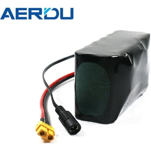AERDU 2S6P 7.4v 21Ah 18650 rechargeable Li-ion Battery Pack 3500mAh Cells 240Watt FOR Increase Voltage Extension M365 40A BMS