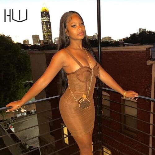 Sheer Mesh Folds Brown Bodycon Dress Mini Tube Pleated Pencil Dresses for Women See Through Midnight Party Outfit Strap Sundress
