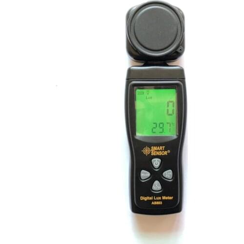 Smart Sensor AS803 Digital photography Mini spectrometer actinomete Lux Meter light meter Luminance tester 1-200,000 Lux tools