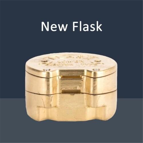 Dental Lab Equipment Denture Tooth Boiled Box New Style Upper Lower Brass Dental Press Machine Upper Lower Denture Flask