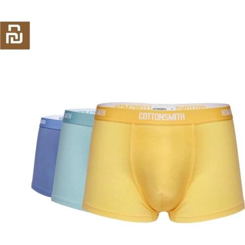 New Youpin Cottonsmith Men Boxers Breathable Dry comfortable underwear High quality cotton Quick wicking Panties underpants