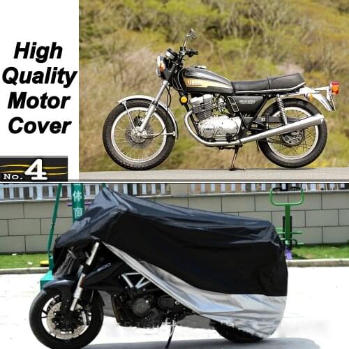 MotorCycle Cover For YAMAHA TX500 WaterProof UV Sun Dust / Rain Protector Cover Made of Polyester Taffeta