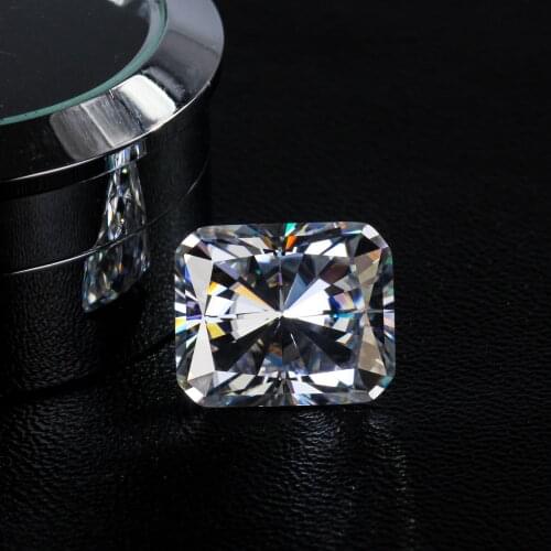 Octagon Shape Radiant Cut 7x5mm-14x10mm DEF White Color VVS Loose Moissanites Diamond for Jewelry Making