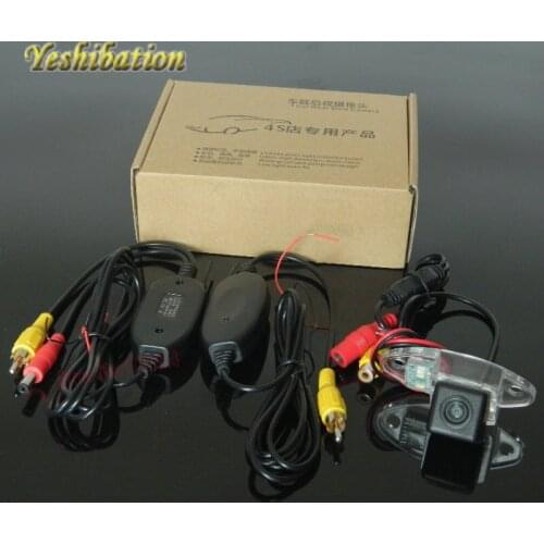 Yeshibation Wireless RearView Camera For Opel Astra F/ Corsa B / Vectra B CCD Night Vision Parking Camera Wireless Transmitter
