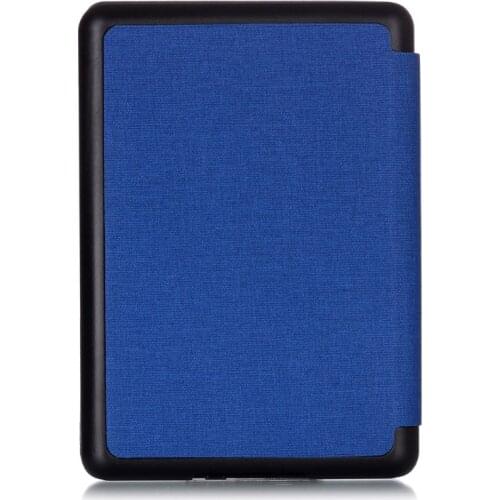Flip Cloth Pattern Protective Cover Smart Case Protector for Amazon Kindle Paperwhite (2018) E-book Reader Accessories