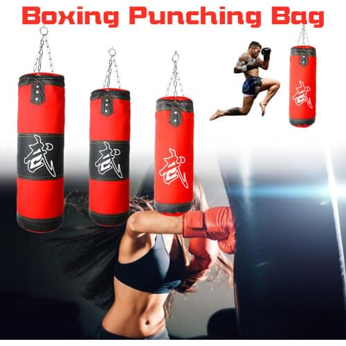 4 Pcs/Set Hollow Three-Layer Sanda Boxing Punching Bag Hanging Accessories Red Hanging Hollow Sandbag Taekwondo Home Fitness