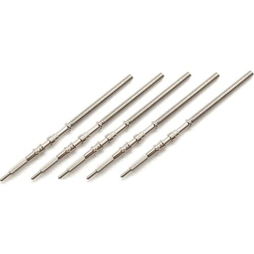 5Pcs Movement Watch Steel Stem Crown Kit Watch of Parts NH35 NH36 NH38 NH39 Movement Watch Stem Spare Parts