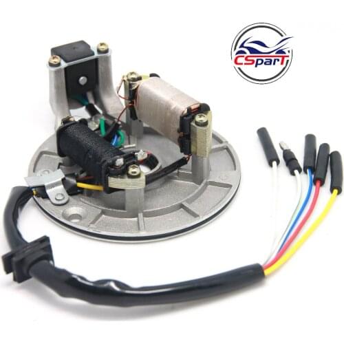 70cc 90cc 110cc 125cc Pit Dirt Bike ATV UTV Stator Plate Pickup Magneto Coil Rotor Pitbike