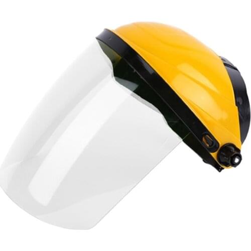 85DD Multipurpose Transparent Removable Clear Safety Protective Cover Head-mounted Face Eye Shield Screen Grinding