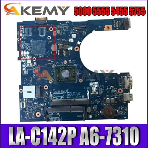 Brand NEW AAL12 LA-C142P A6-7310 FOR DELL INSPIRON 15 5000 5555 5455 5755 Motherboard CN-0THKRW THKRW Mainboard 100% tested