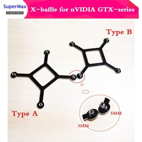 Free Shipping X Fixed bracket X-baffle for nVIDIA Q-series K-series M-series gtx880m 765m 970M Graphics Video Card 1pcs