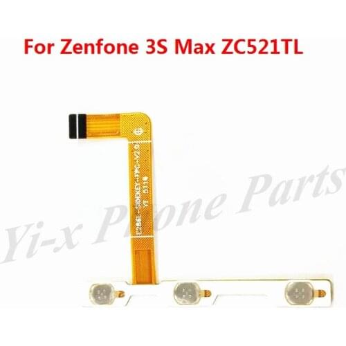 Power Volume Side Key Button Flex Cable For Asus zenfone 3S Max ZC521TL X00GD