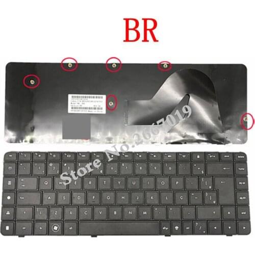 BR New laptop keyboard FOR HP CQ62 G62 CQ56 G56 FOR Compaq 56 62 G56 G62 CQ62 CQ56 CQ56-100 Brazil