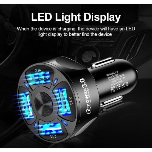 EDEBA Cigarette Lighter Splitters For Mobile Phones