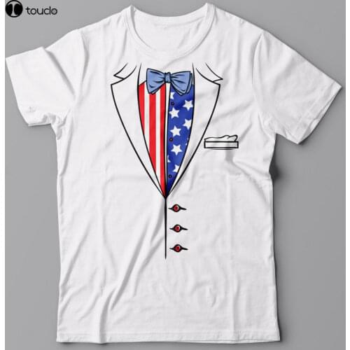 Tees Casual Male Best Selling T Shirt Tuxedo T Shirt - American Style - Bucks Party, Stag Night - Graphic Teecasual Printed Tee