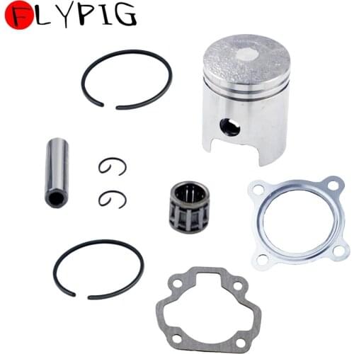 Piston Ring Kit Gasket Wrist Pin Bearing Set for Yamaha PW50 PW 50 Y-Zinger 40mm