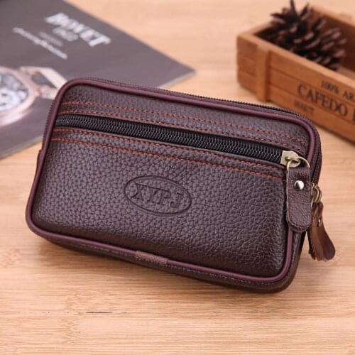 PU Credit Business Mini Card Wallet 2021 Man Women Smart Wallets Business Cardholder Male Wallet Zipper Wallets For Men Leather