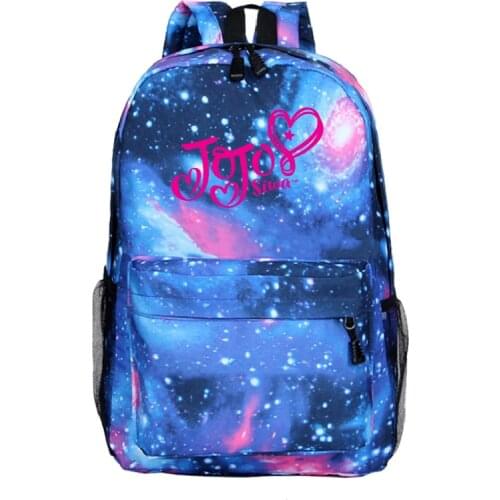 Beautiful Jojo Siwa Backpack Men Women Boys Girls Rucksack Fashion New Pattern Backpack Beautiful Backpack