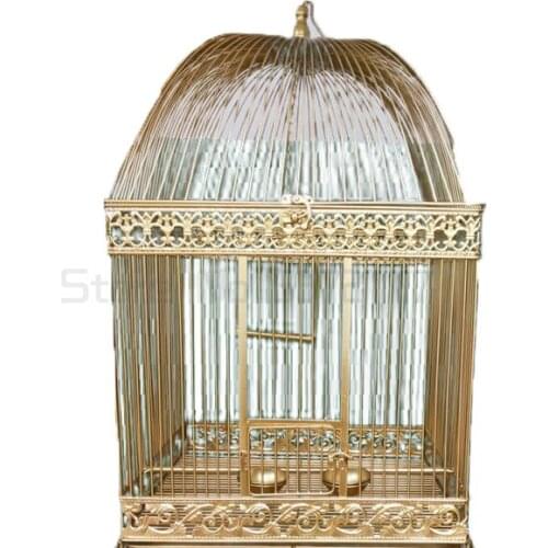 Starling parrot thrush tiger skin scorpion spotted embroidered eye sacred wind square bird cage