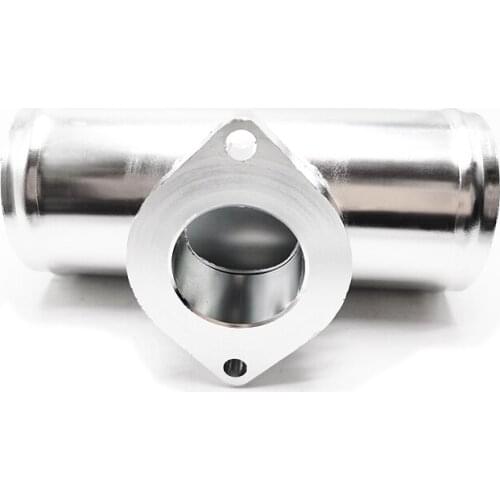 63mm 2.5" Aluminum Turbo Flange Pipe For BOV Blow Off Valve RS Adapter