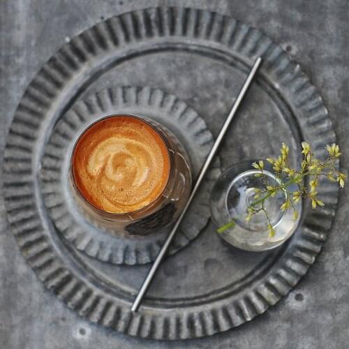 Retro Iron Plate Handcrafted Vintage Antique Metal Tray Ribboned Round Wrought Storage Rustic Tray Home Church Wedding Decor