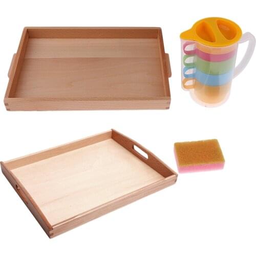 Montessori Equipment Pouring Water And Dispensing Kit for Children Toddlers