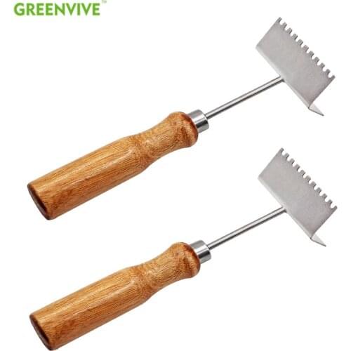 Bee Stainless Steel Cleaning Shovel Beekeeper Supplies Clean Frame Nest Saw Blade Queen Excluder Beehive Box Beehive Shovel