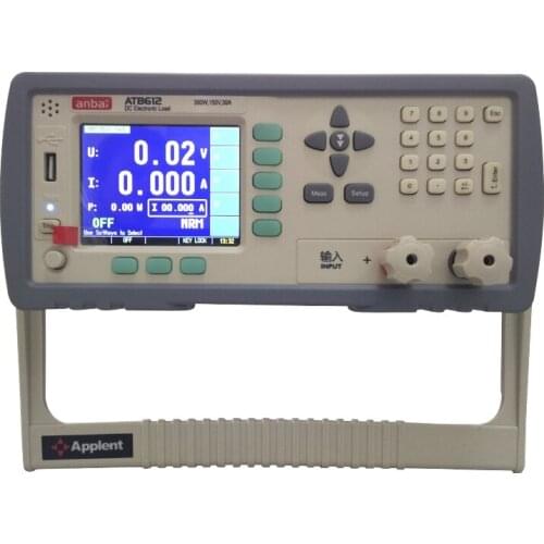 AT8612 300W 300V 30A Programmable DC Load Battery Discharge Tester