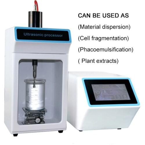 PZ-550LI 550W ultrasonic processor ultrasonic cell disruptor CE ISO 0.1-600ml