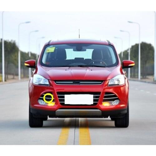 QDPATRICK Front and rear bumper trailer cover bumper trailer hook cover for Ford Kuga 2013-2015