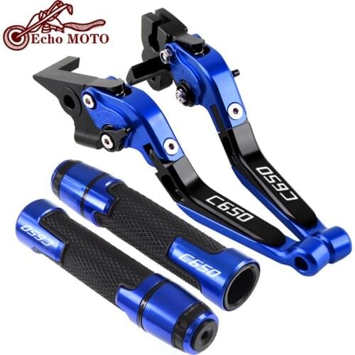 Motorcycle Brake Clutch Levers Handlebar grip Handle Hand Grips For BMW C650 SPORT C650 GT 2012 2013 2014 2015 2016 2017 2018