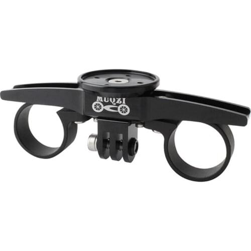 Bike Computer Camcorder,Bike Camera Mount, TT Triathlon Handlebar Code Table Fixing Bracket to The Camera Base