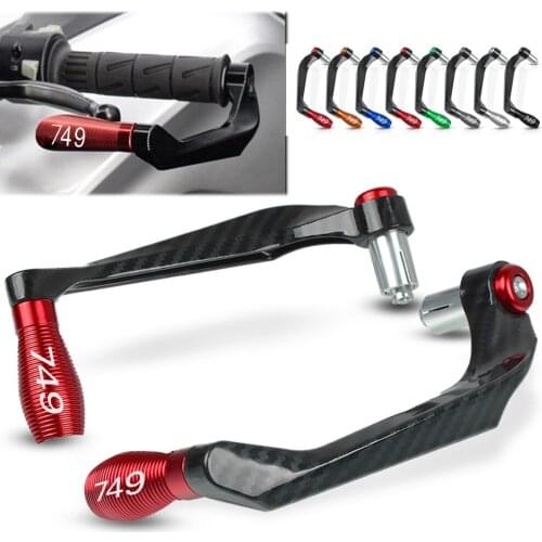 For DUCATI 749 749S 749R 2003-2006 2004 2005 Motorcycle CNC Handlebar Grips Guard Brake Clutch Levers Handle Guard Protector