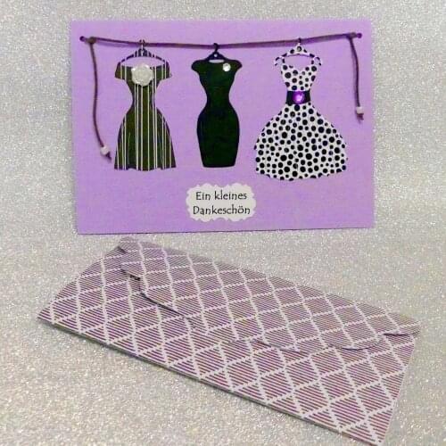 Die Cut Metal Cutting 3pc Dress Set Lady Scrapbooking Album Papercraft Handmade Card Stencil Cutter Punch Die