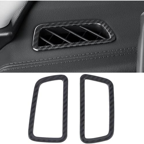 Car Accessories for Kia K5 Optima 2020 2021 Stainless Steel Interior Front Upper Air Vent Outlet Cover Trim 2pcs