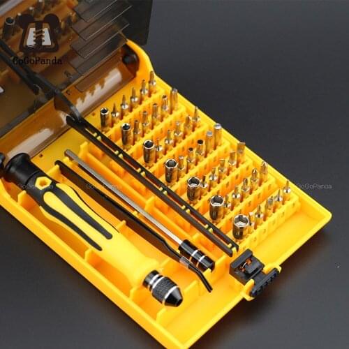 Free Shipping Screwdriver Set 45 In 1 Design Patents Magnetic Precision Screw Driver Tools 6089Z Multifunctional Hand Tools