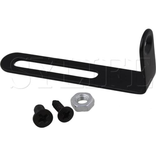 Black Pickguard Bracket with Mounting Screws for Electric Guitar Repalcement