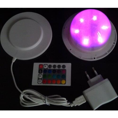 D120mm Led Rgb Colors Change Furniture Rechargable Led Lighting Furniture Outdoor Led Furniture Light Source Free Ship 20pcs/lot