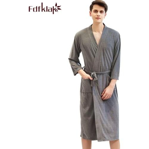 High quality spring autumn bathrobe men sleepwear home clothes mans nightwear robe male bath robe kimono hombre new mens robes