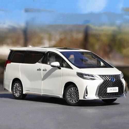 1/18 alloy casting car model Lexus LM300H car model business car MVP high-end collection holiday gift