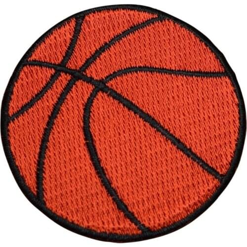 Custom embroidered Patches Basketball Sport Applique Iron Sew ON Patch can be customized factory direct promotional gifts