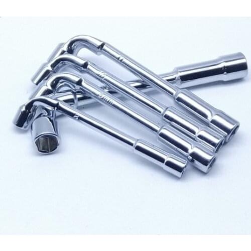 New 5Pcs/Set 8 9 10 11 12mm L Shape Double Ended Hex Socket Wrench Hexagonal Stick Hole Spanner Hex Key Set