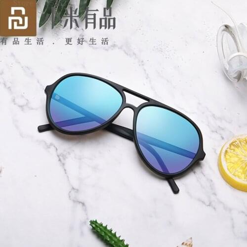 Original Youpin TS Polarized UV400 Sunglasses Ice Blue TAC Lens Men Women Summer Outdoor Sports Cycling Driving SunGlasses