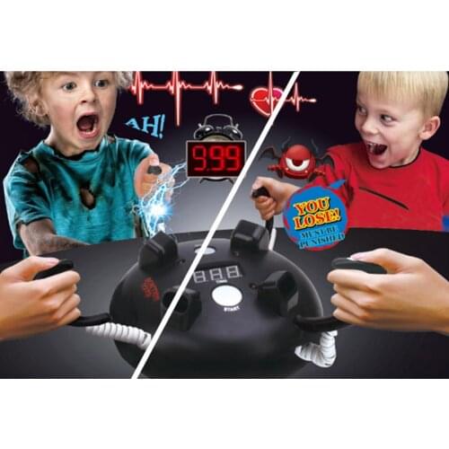 Paladone Reloading Electric Shock Bar Party Entertainment Desktop Game Lightning Reaction Joke for Party Gift Kids Toy 40N28