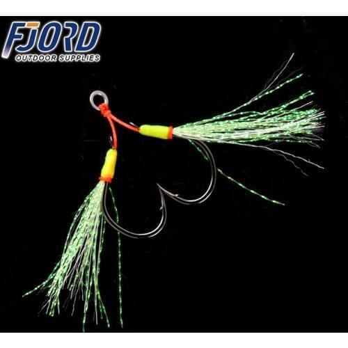 FJORD 12# 14# 16# Hooks Deep Ocean Fishing Strong Hook Pesca Bait Barbed Iron Board Fishinghook Jig Hooks Jigbait accessaries