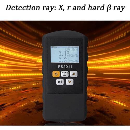 JD-3001 Geiger Counter and Electromagnetic Radiation Detector Temperature and Humidity Measurement with Data Export Function