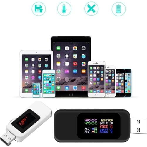 USB OLED Current Voltage Test Meter Power Capacity Current Measuring Household Tester Accurate Instrument For Electric Appliance