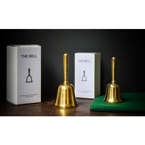 Golden Phantom Bell Chop Bell Magician Accessories Close Up Stage Illusion Magic Tricks Gimmicks Prop Mentalism Funny
