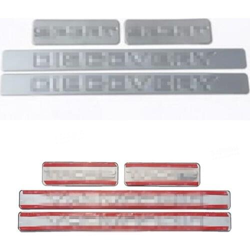 Accessories Fit For Land Rover Discovery Sport 2015 - 2020 Inner Door Prevent Scuff Plate Sill Guard Molding Cover Kit